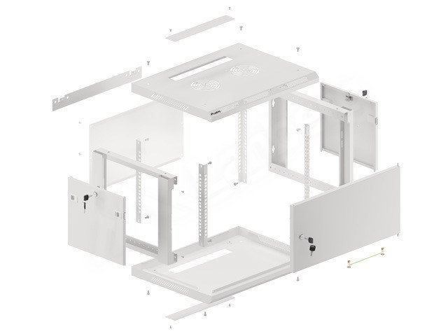 LANBERG WALL MOUNT RACK CABINET 19