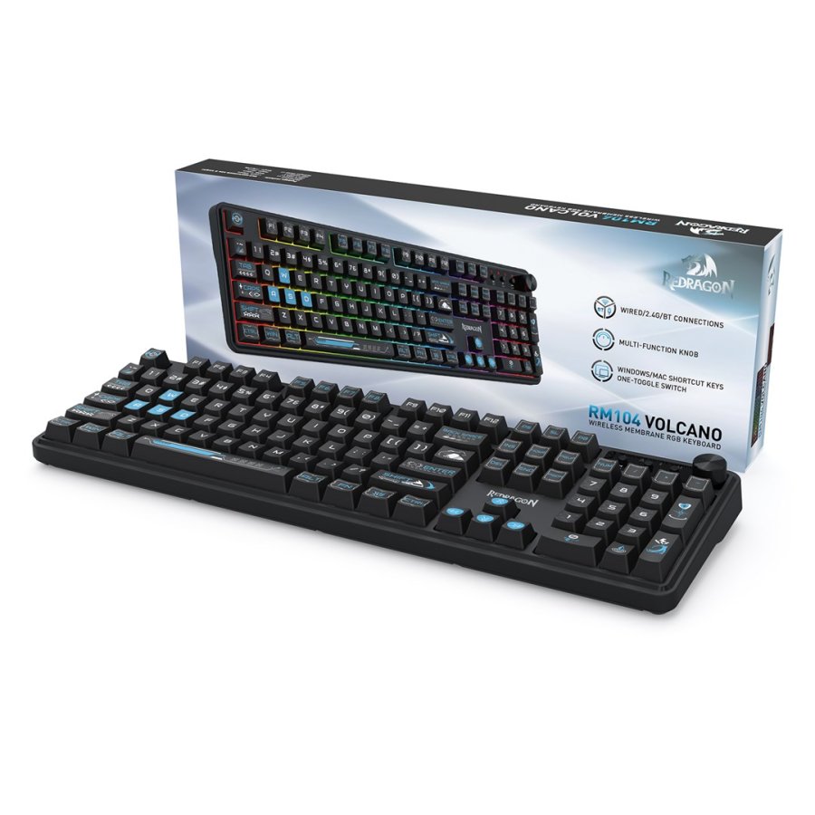 REDRAGON K526BB-WL tastatur Sort #12