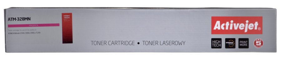 Activejet ATM-328MN tonerpatron til Konica Minolta-printere, erstatning Konica Minolta TN328M; Supreme; 28000 sider; lilla #2