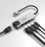 D-Link DUB-M520 Ledningsfrt Thunderbolt 3 Aluminium #3