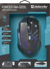 Defender Forced GM-020L mus Spil Ambidextrous USB Type-A Optisk 3200 dpi #37