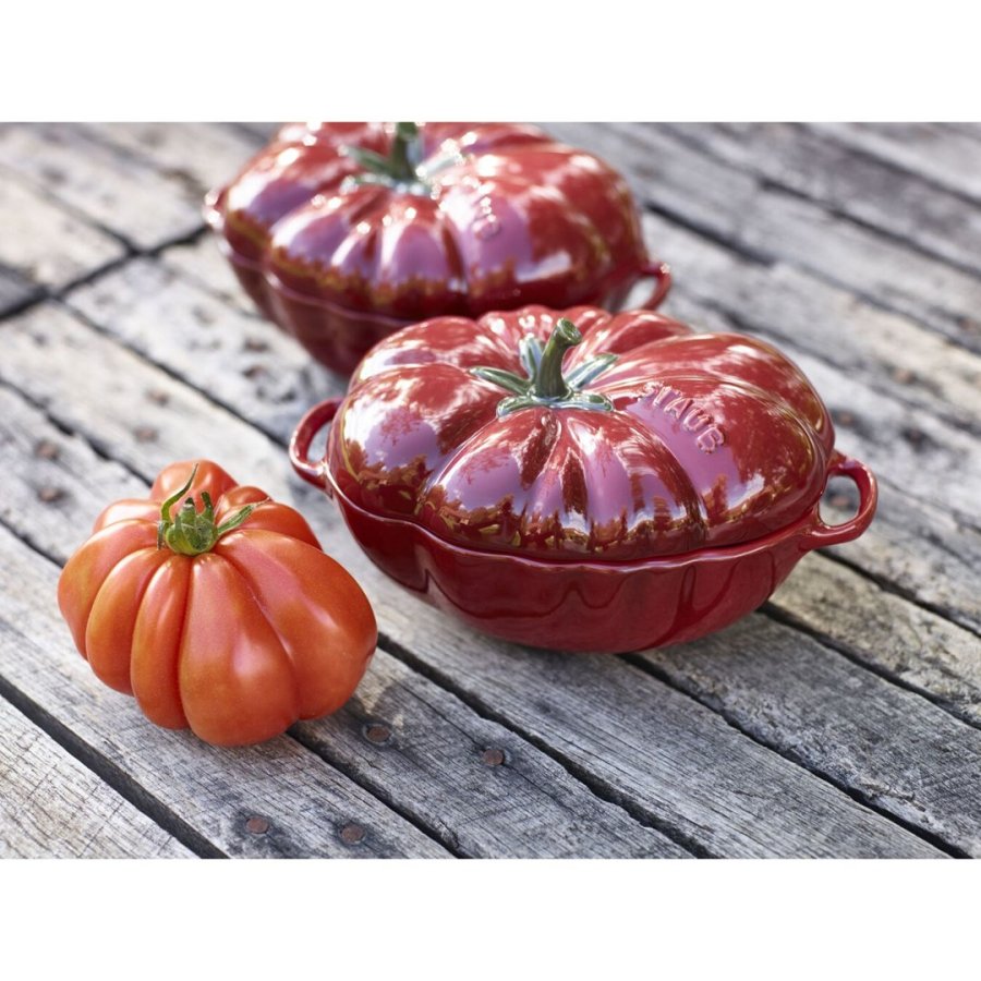 Staub Ceramique 0,5 L Oval Keramisk Gryde bradepande #13