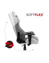 Huzaro Force 6.2 PC gamingstol Spand (vugge) sde Gr, Hvid #5