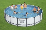 Bestway 9361 swimmingpool til over jorden Indrammet pool #2