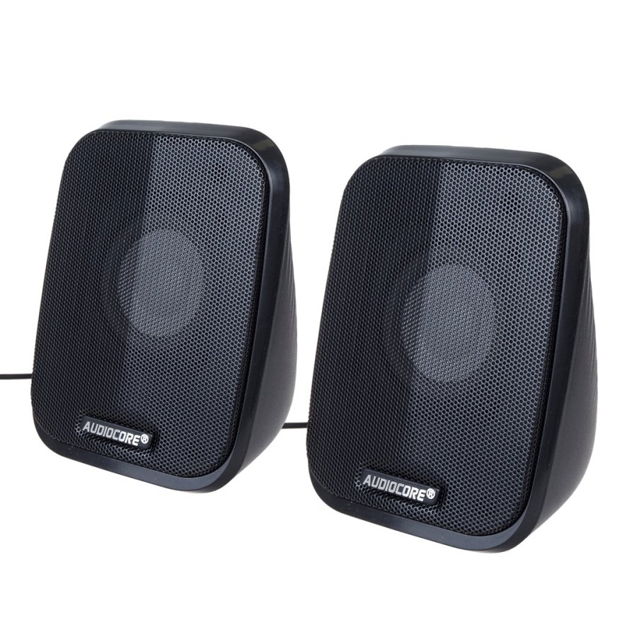 Computerhjttalere 6W USB minijack Sort Audiocore AC835 LED #2