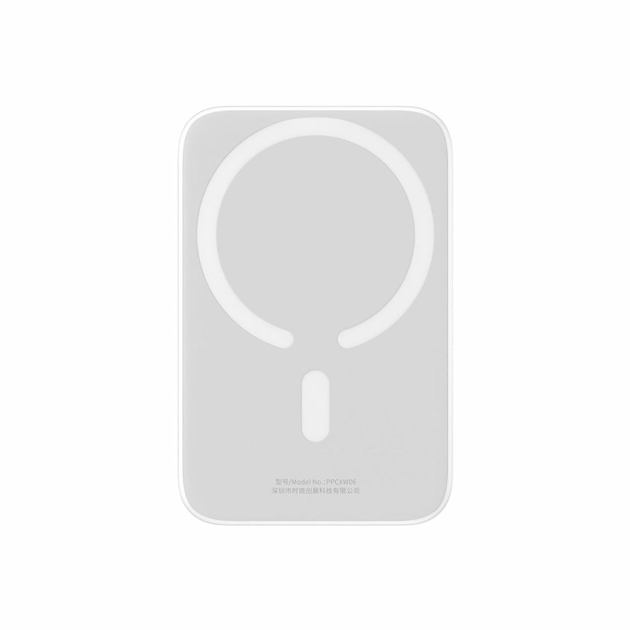 Baseus P10059002223-00 powerbank 6000 mAh Tr�dl�s opladning Hvid #8