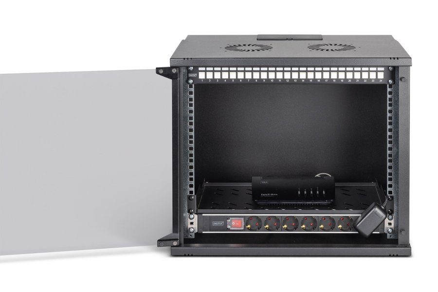 Digitus DN-49205-SET stativ 9U V�gmonteret stativ Sort #2