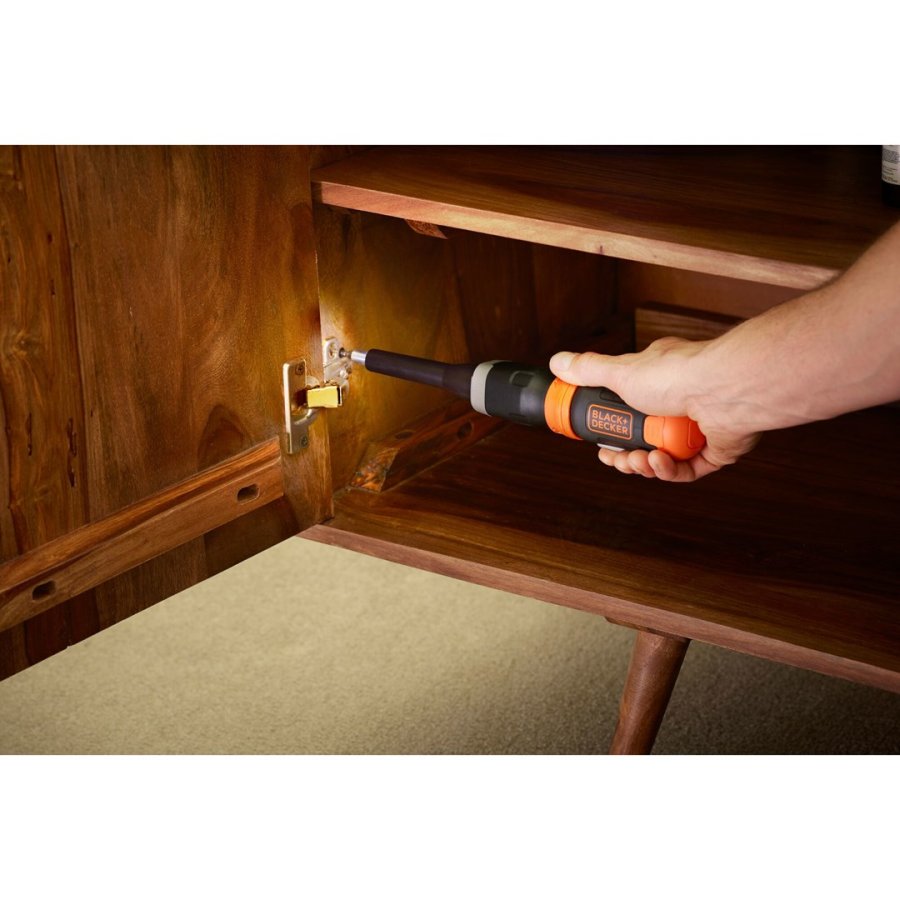 Black & Decker BCF601C-XJ elektrisk skruetrkker & slagbor 220 rpm Sort, Orange #8