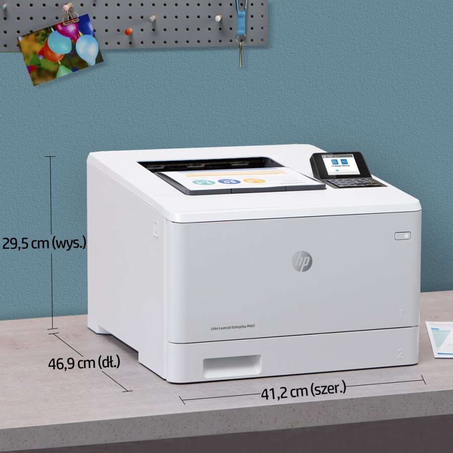 HP Color LaserJet Enterprise M455dn #9