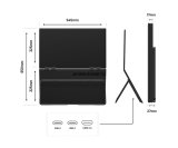 JAPANNEXT JN-DMD-IPS238F-C4 computersk�rm 60,5 cm (23.8
