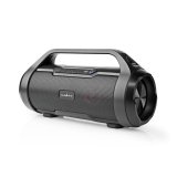 Bluetooth Party Boombox | 6 timer | 2.0 | 120 W | Medieafspilning: AUX / Micro SD / USB | IPX5 | Kan parres | Brehndtag | Fest lys | Sort #17