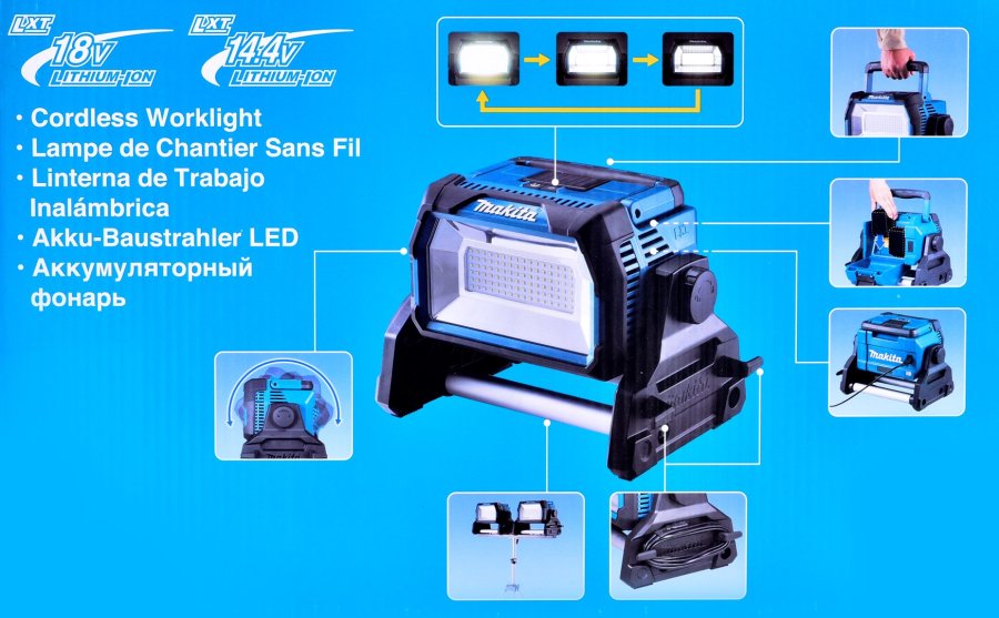 Makita DML809 LED-lampe #9