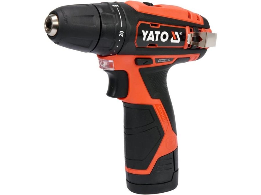 Yato YT-82901 elektrisk skruetrkker & slagbor 1300 rpm Sort, Rd #1