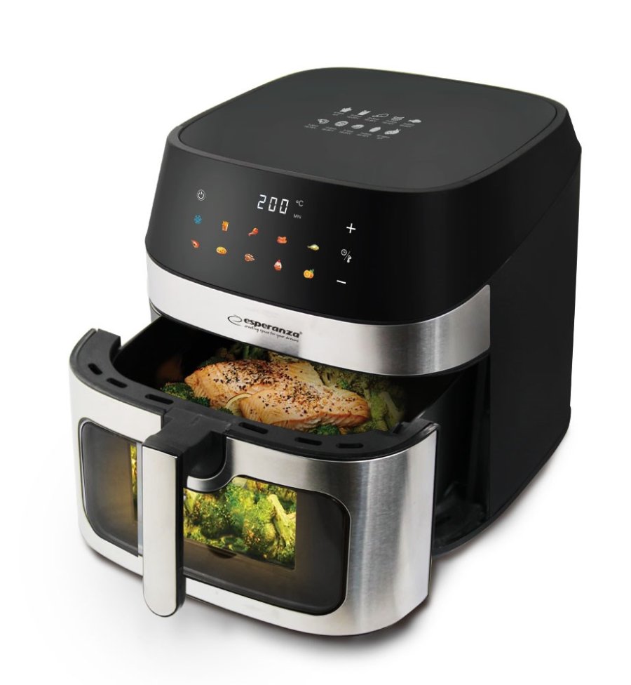 Esperanza EKA005 Fedtfri frituregryde 8L, 1600W Inox #3