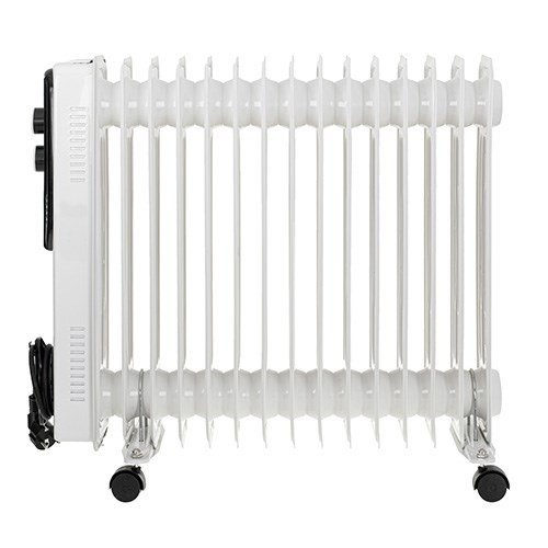 Adler AD 7819 varmeapparat Indendrs Hvid 2500 W Olie elektrisk omrdevarmer #3