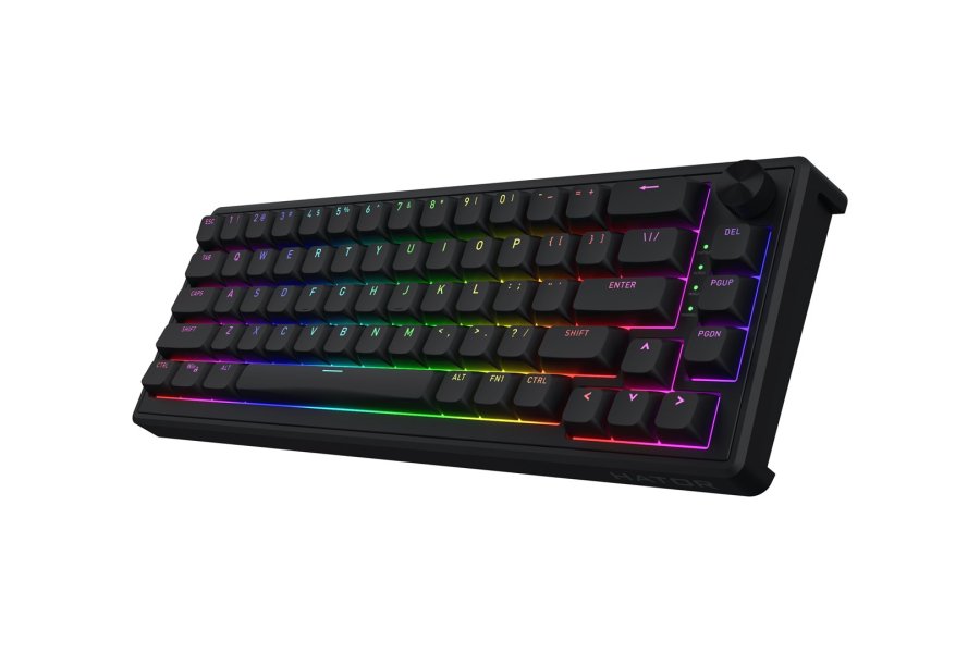HATOR Skyfall 65 Wired tastatur Universel USB QWERTY Engelsk Sort #3