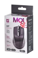 MOUSE DEFENDER HIT MB-530 SORT OTPICAL 1000dpi 3P #7