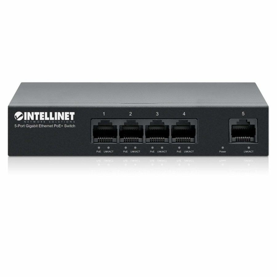 Intellinet 561792 netv�rksswitch Gigabit Ethernet (10/100/1000) Str�m over Ethernet (PoE) Sort #6