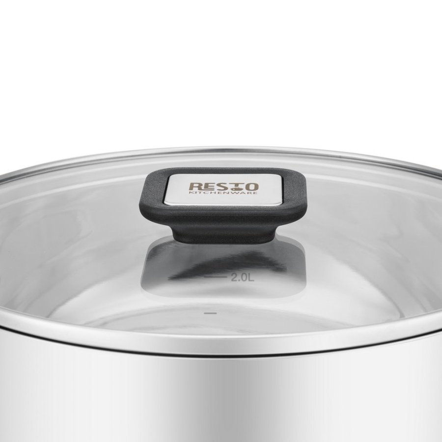 Resto Kitchenware Anser 3,2 L Rund Sort, Rustfrit stl #18