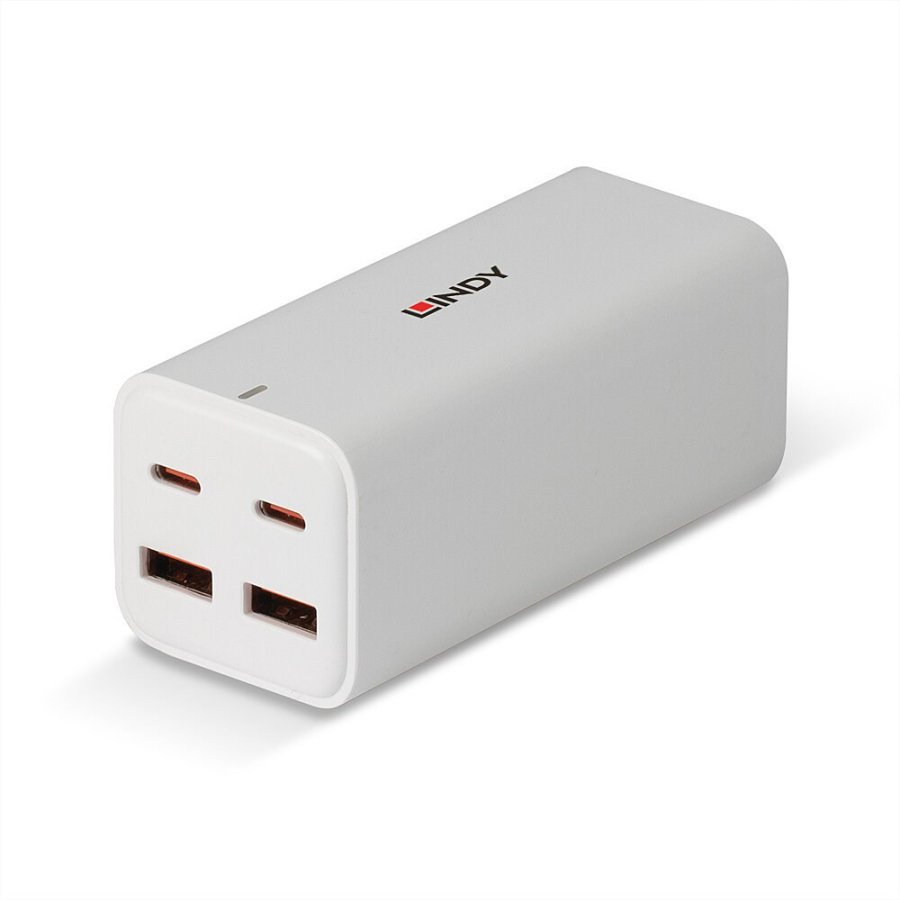 Lindy 73441 oplader til mobil enhed Universel Hvid Vekselstrm Hurtig opladning Indendrs #3
