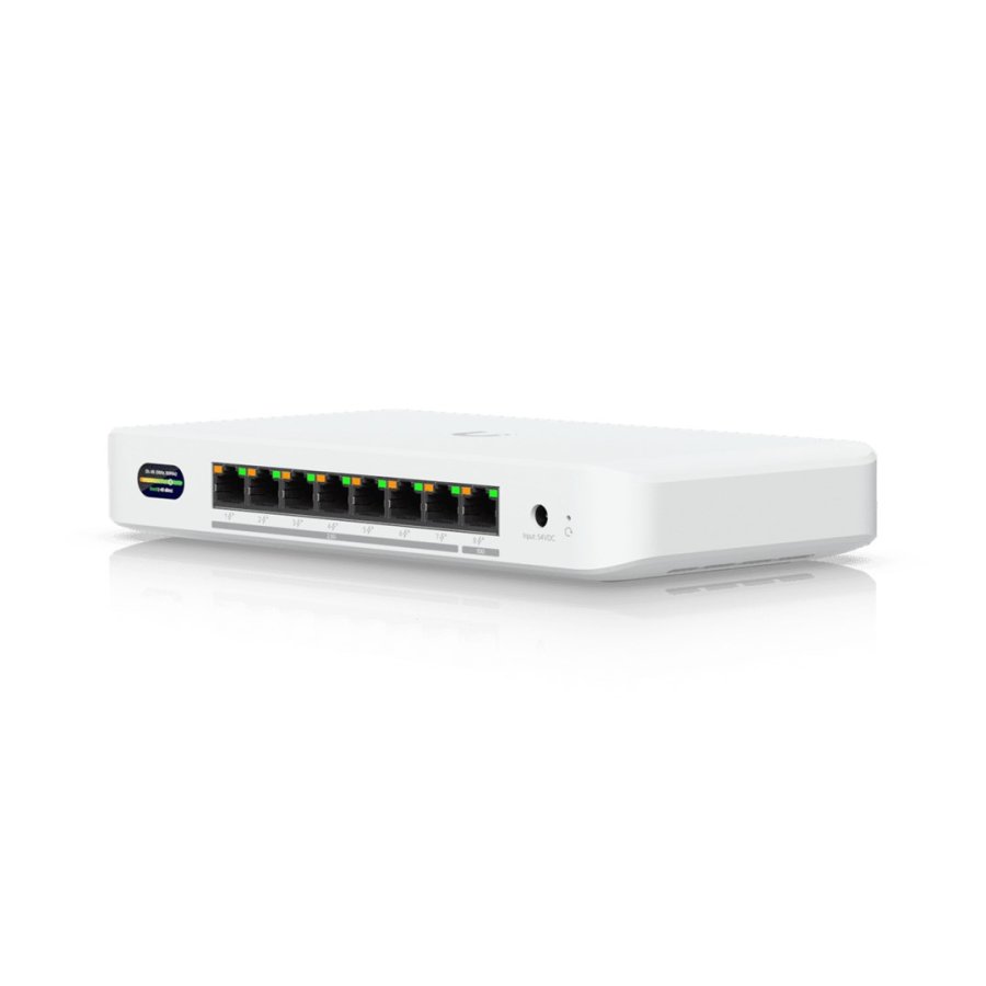Ubiquiti UDB-Switch 2.5G Ethernet (100/1000/2500) Str�m over Ethernet (PoE) Hvid #1