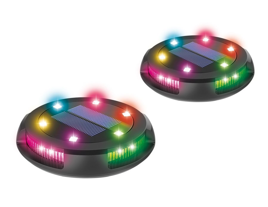 Activejet St med 2 RGB LED solcellelamper Activejet LARIX #2