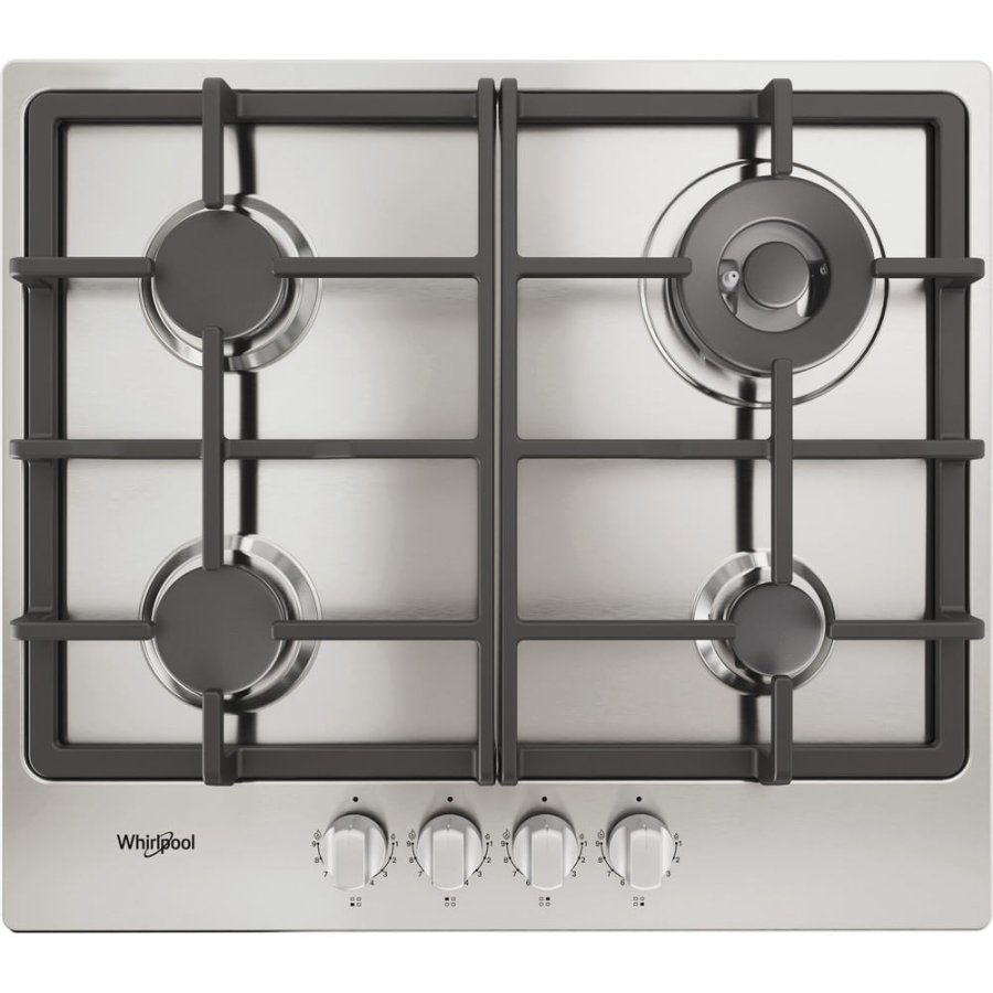 Whirlpool TGML 661 IX R Rustfrit st�l Indbygget 58 cm Gaskomfur 4 zone(s) #4
