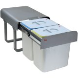 Teka ECO EASY 45 30 L 2 kurv(e) Galvaniseret st�l Gr� #1
