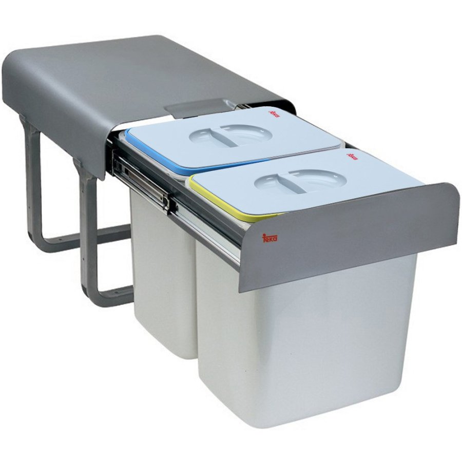 Teka ECO EASY 45 30 L 2 kurv(e) Galvaniseret st�l Gr� #1