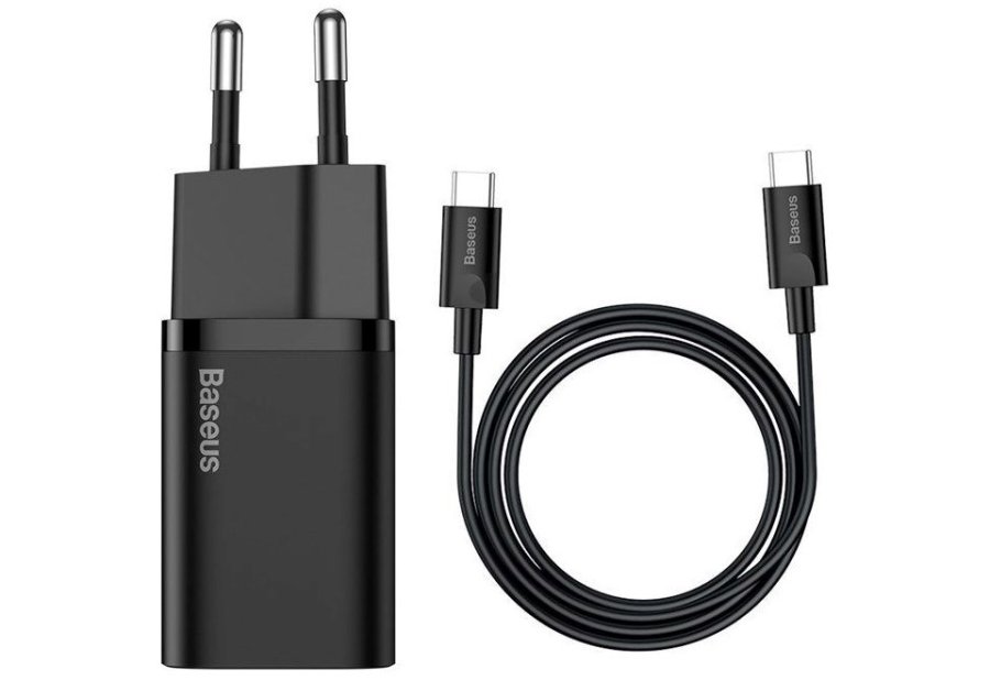 Baseus TZCCSUP-L01 oplader til mobil enhed Smartphone Sort Vekselstrm, USB Hurtig opladning Indendrs #2