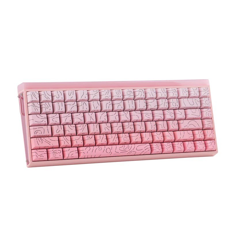 HERO84 HE PINK+Gradient+Contour Dragon King-switch RGB AULA-tastatur #6