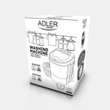 Adler AD 8051 vaskemaskine Top-indlsning 3 kg Bl, Hvid #13