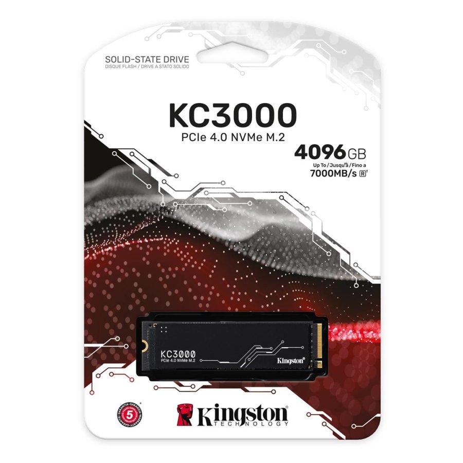 Kingston Technology KC3000 M.2 4096 GB PCI Express 4.0 3D TLC NVMe #3