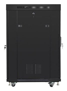 Lanberg FF01-8822-23BL stativ 22U Fritstende reol Sort #5