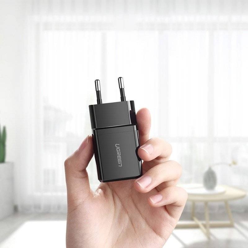 Ugreen USB-netoplader 2,1 A (sort) #2