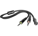 Suchawki z mikrofonem Defender CUJO Gaming 4 pin + adapter 2x mini jack+ GRA #6