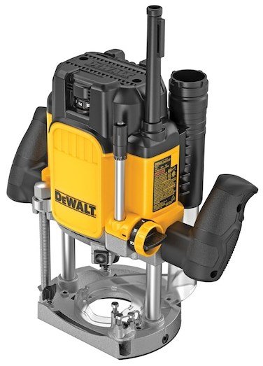 DeWALT DWE625-QS router og overfrser Sort, Gul 22000 rpm #4