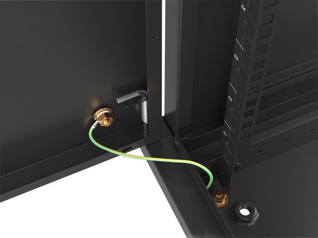 Lanberg WF01-6609-00B stativ 9U Vgmonteret stativ Sort #8