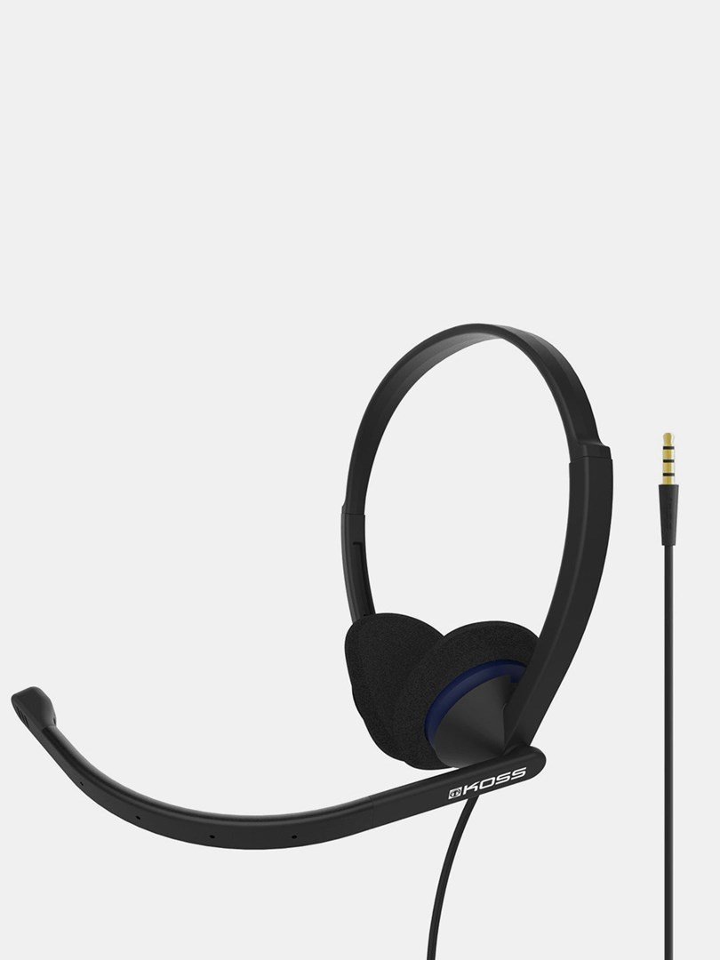 Koss CS200i Headset Ledningsfrt Kontor/Callcenter Sort #1