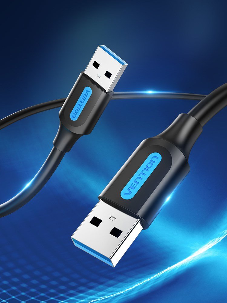 Vention CONBD USB-kabel USB 3.2 Gen 1 (3.1 Gen 1) 0,5 m USB A Sort #3