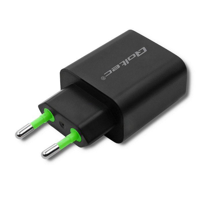 Qoltec 51713 Oplader | 18W | 5-12V | 1,5-3A | USB type C PD | USB QC 3.0 | Sort #7