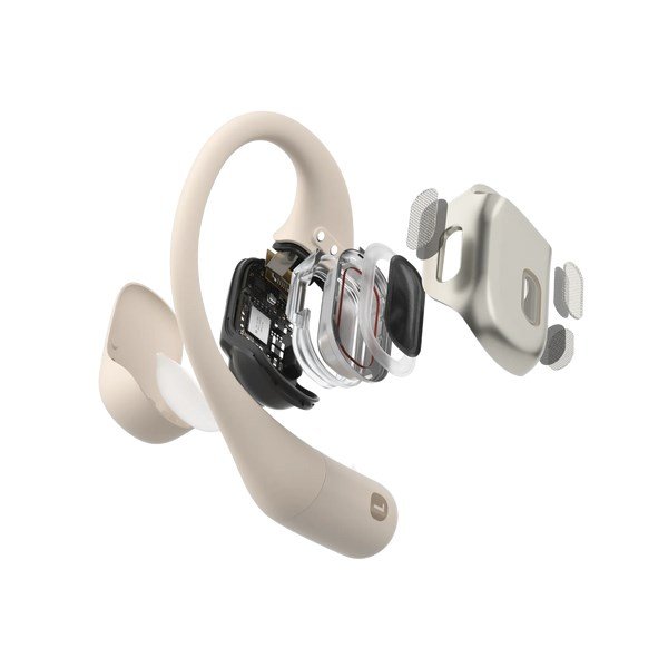 SHOKZ OpenFit Hovedtelefoner Trdls rekrog Opkald/Musik/Sport/Hverdag Bluetooth Hvid #4