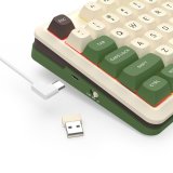 REDRAGON K681CGC-RGB-PRO Cyrus tastatur USB + RF Wireless + Bluetooth Hvid, Gr�n #8