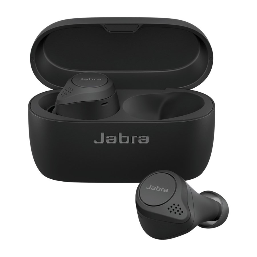 Jabra Elite 75t Headset Tr�dl�s I �rerne Opkald/musik Bluetooth Sort #3