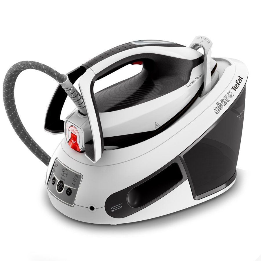 Tefal Express Power SV8130 2800 W 1,8 L Durilium AirGlide Autoclean soleplate Sort, Hvid #4