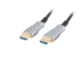 LANBERG HDMI-KABEL M/M V2.0 10M OPTISK AOC SORT CA-HDMI-20FB-0100-BK #1