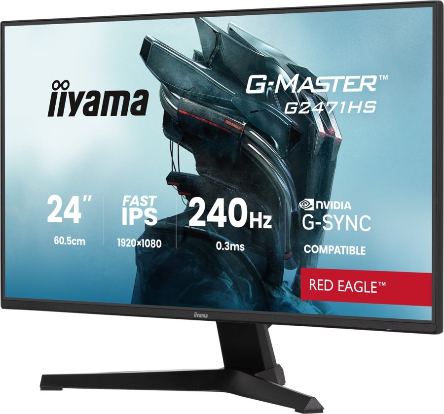 iiyama G-MASTER G2471HS-B1 computerskrm 60,5 cm (23.8