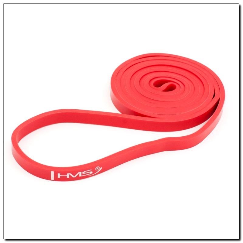 HMS Fitness GU05 SET motionsbnd Gummi Sort, Lilla, Rd, Gul #5