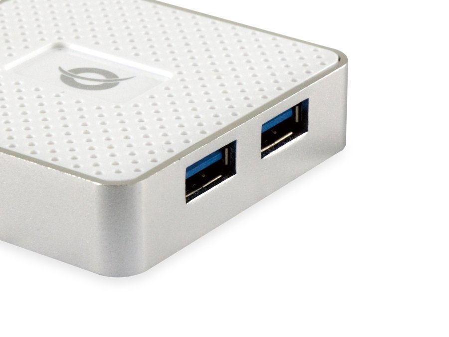 Conceptronic HUBBIES03W interface hub USB 3.2 Gen 1 (3.1 Gen 1) Micro-B 5000 Mbit/s Hvid #5