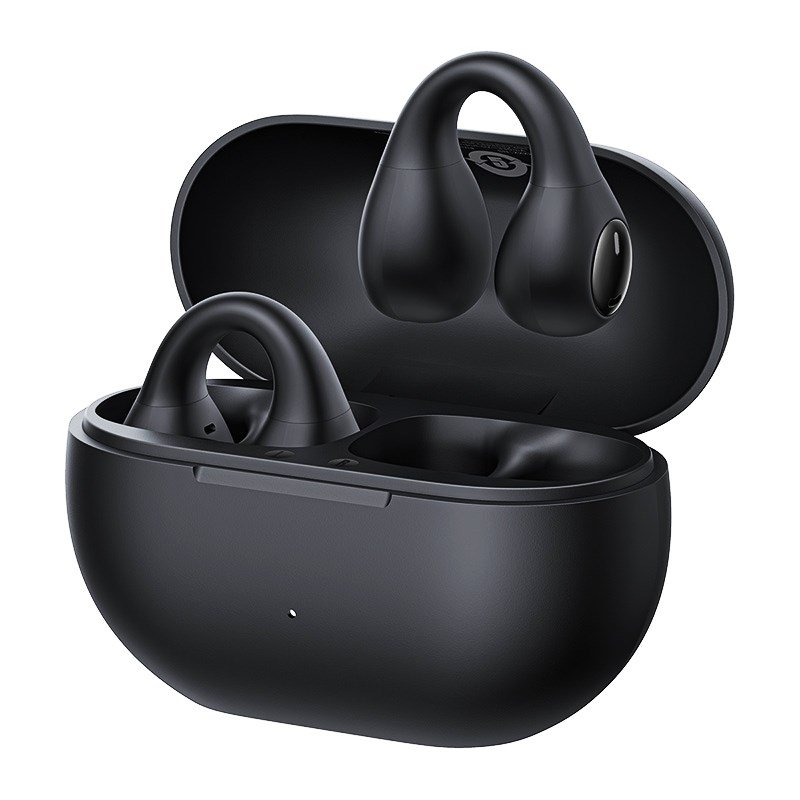 Baseus Bass 15 Clip Open Ear Headset True Wireless Stereo (TWS) I rerne Opkald/musik Bluetooth Sort #1
